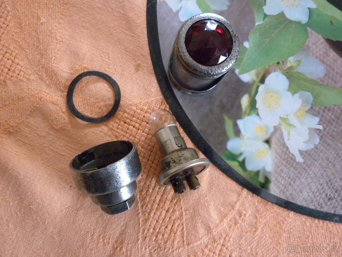 JAWA předválečná všechny modely zadní světlo plechové - 6