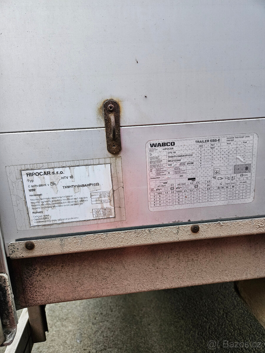 PŘÍVĚS HIPOCAR 10 t autoškola - 6
