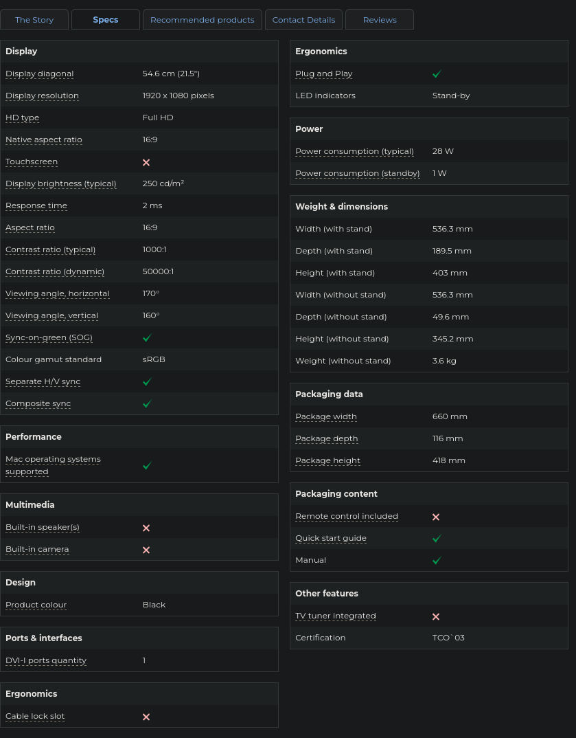 Monitor Samsung P2270 - 6