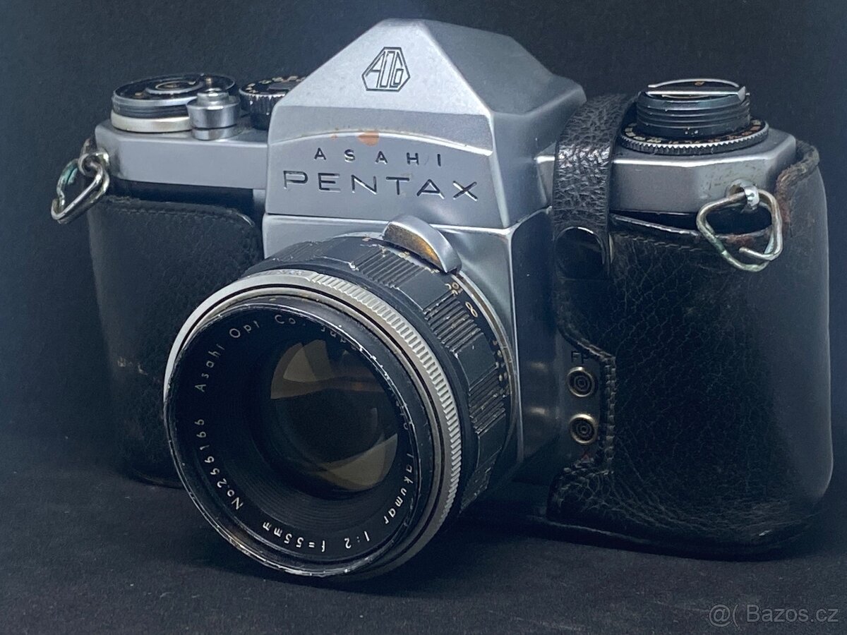 Asahi Pentax S2 + Auto Takumar 55mm f/2 – plně funkční - 6