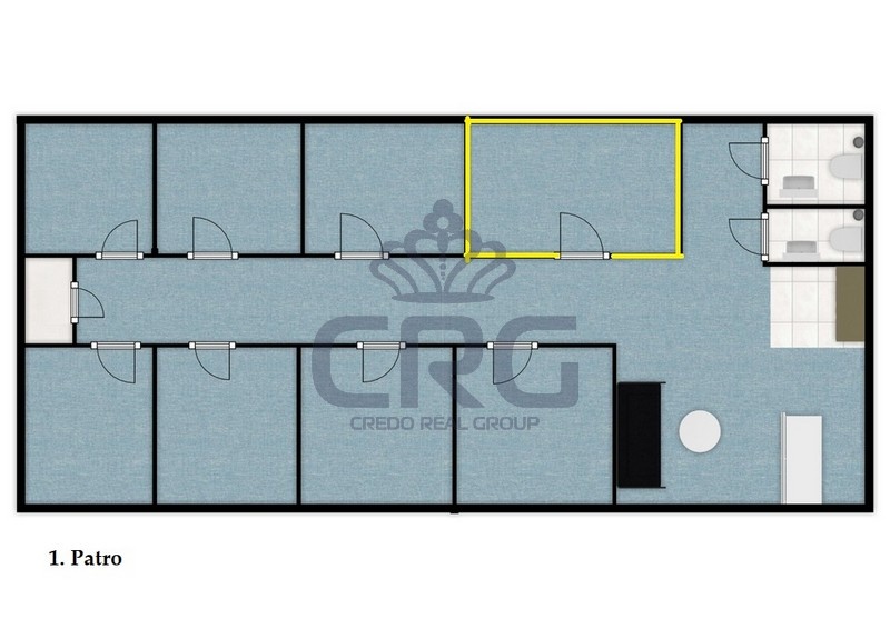 PRONÁJEM KANCELÁŘE O CP CCA 14,90 M2, BRNO - KRÁLOVO POLE - 6