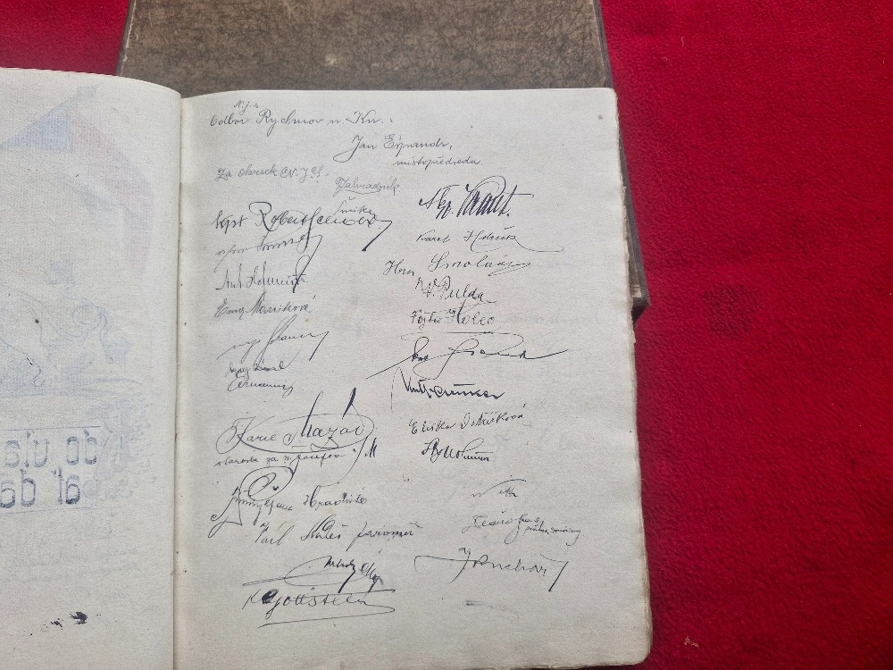 Pametni kniha Narodni Pouti v Josefove. Extremne vzacna zale - 6