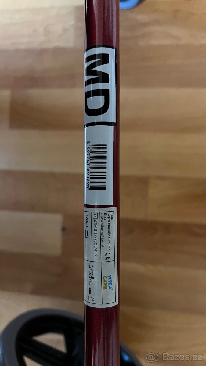 ROSE - čtyřkolové chodítko se stupačkou - 6