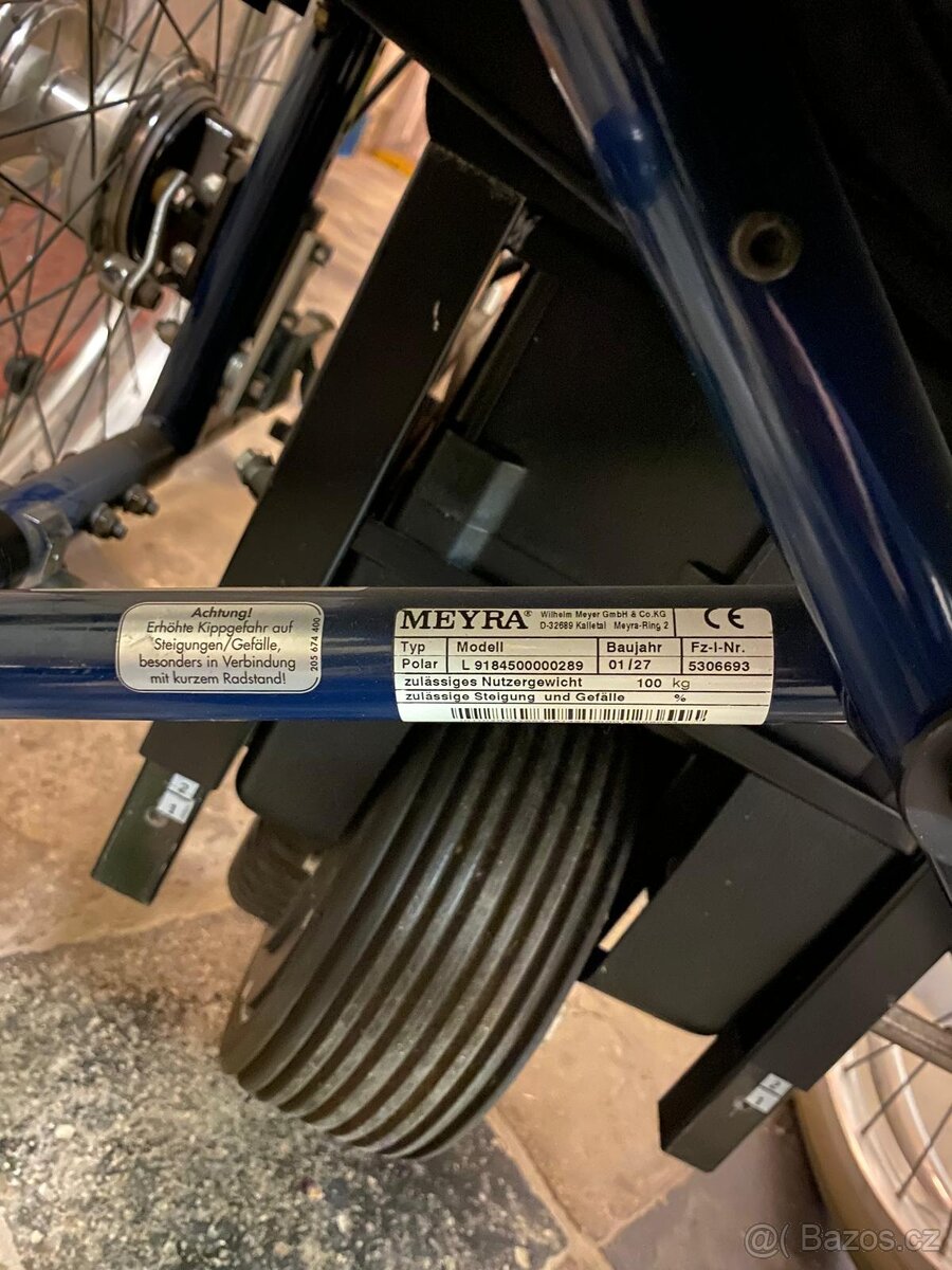 Elektrický vozík s ovládáním pro doprovod - 6