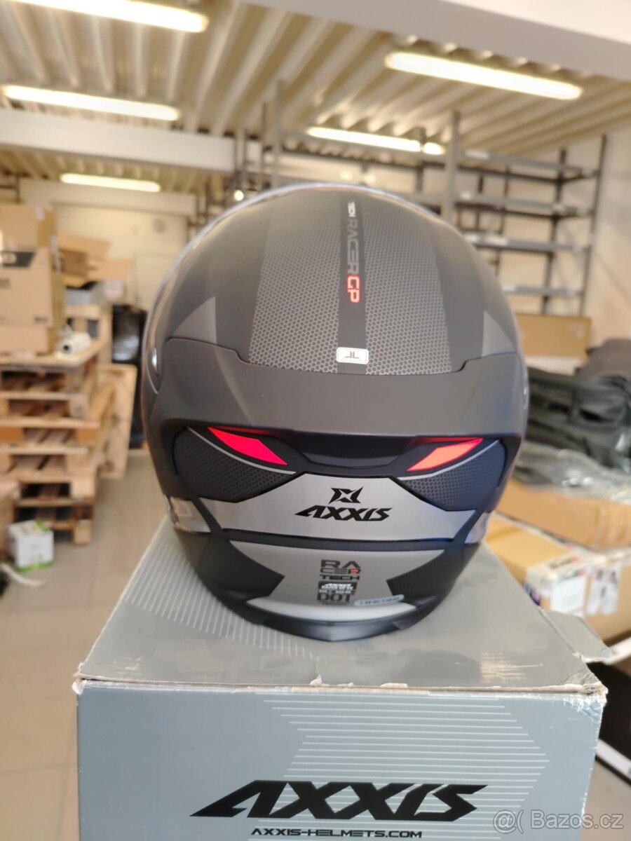 nová přilba AXXIS RACER GP SV FIBER tech velikost L - 6