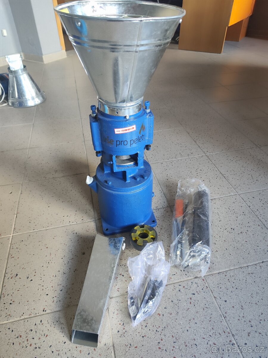 Peletovací lis, peletovač PL120 bez motoru, nový, záruka - 6