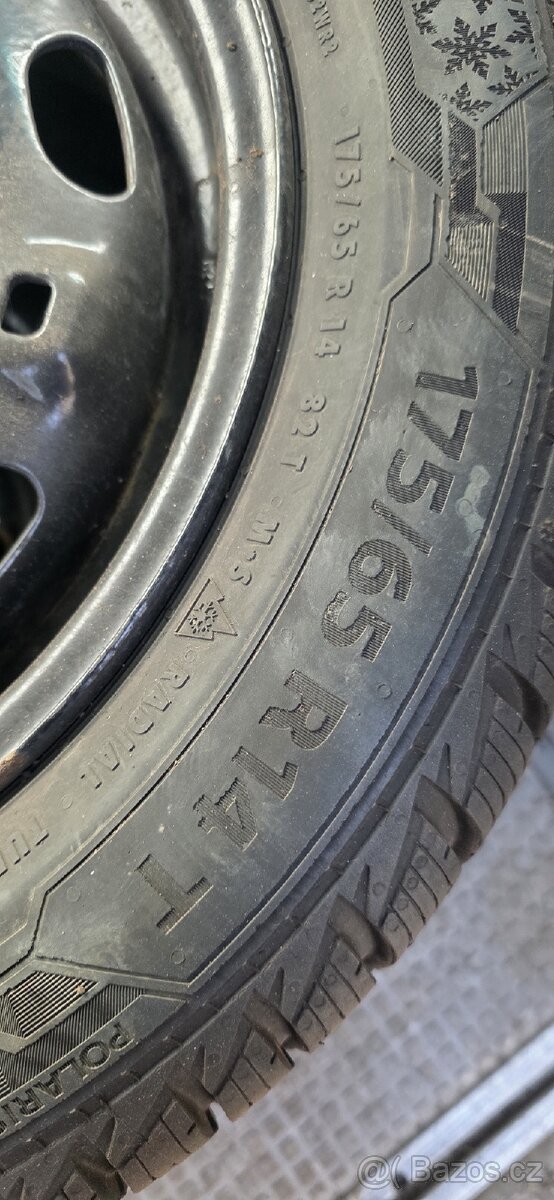 Zimní kola 175/65 r14 Fabia, polo atd. - 6