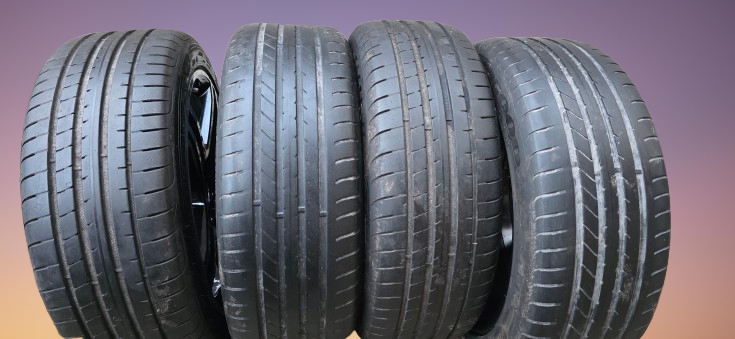 Disky AMG GLA 19" W156, 235/45/19 - letní- pošlu na dobírku - 6