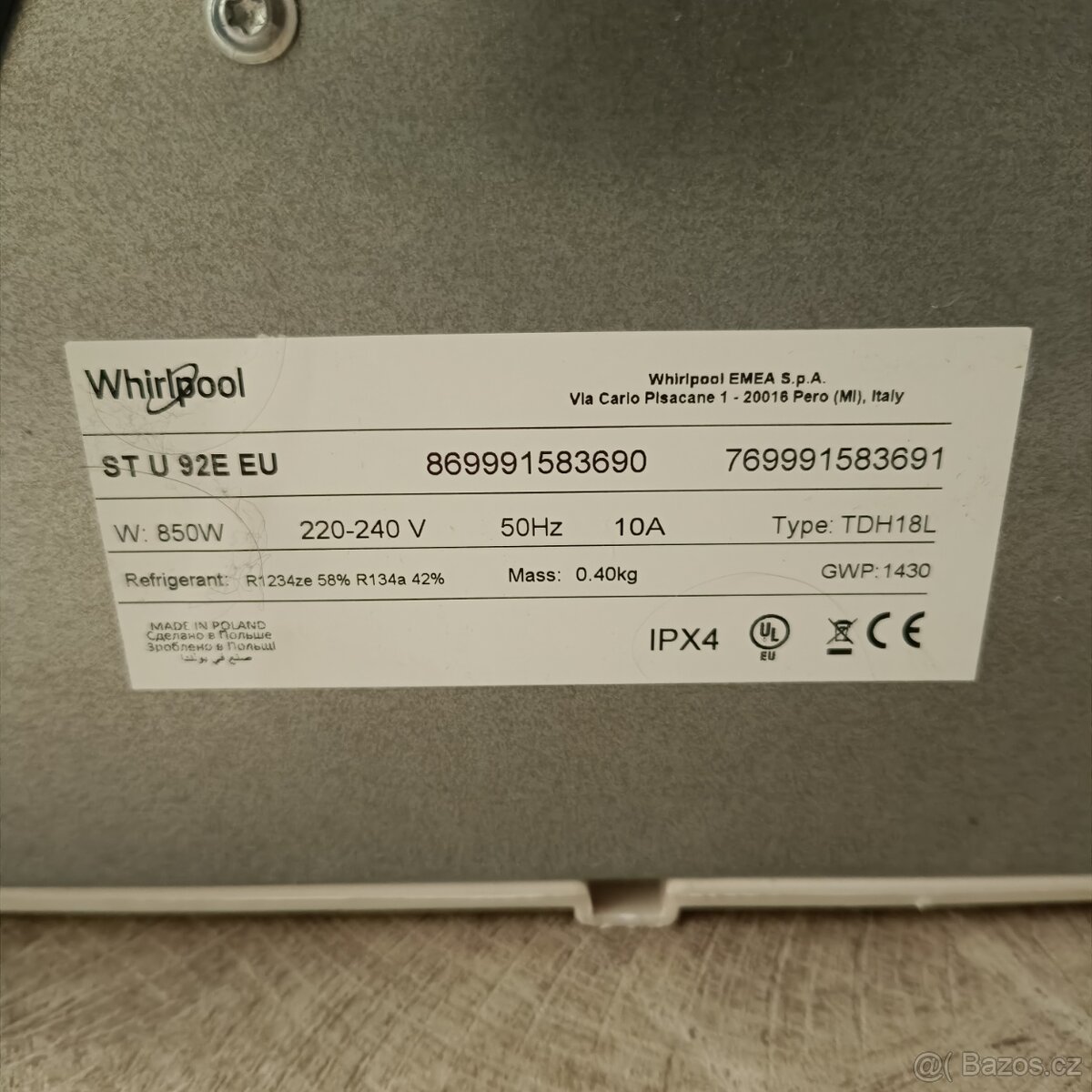 Sušička Whirlpool ST U 92E - 6
