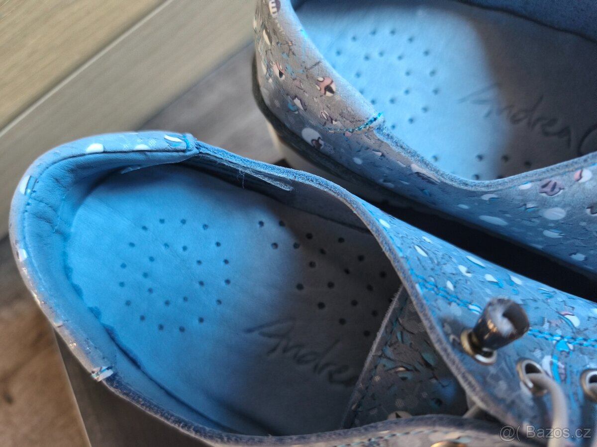 Luxusní celokožené tenisky Andrea Conti v.38+39+40 - 6