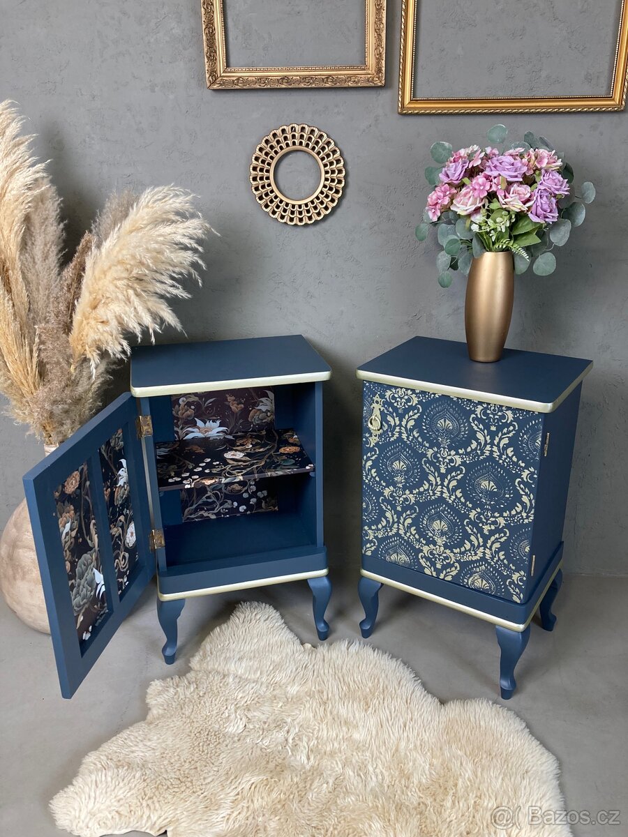 Noční Stolky Champagne Moonlight - 6