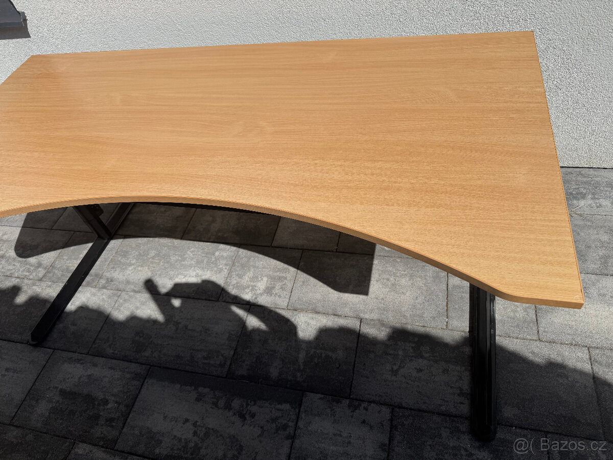 Kancelářský psací stůl polohovací - 2 kontejnery - TOP - 6