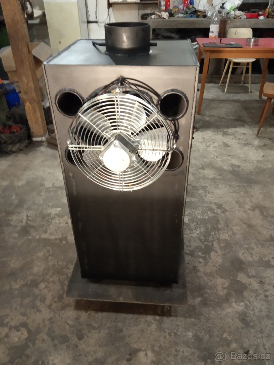 horkovzdušná teplovzdušná kamna - 6