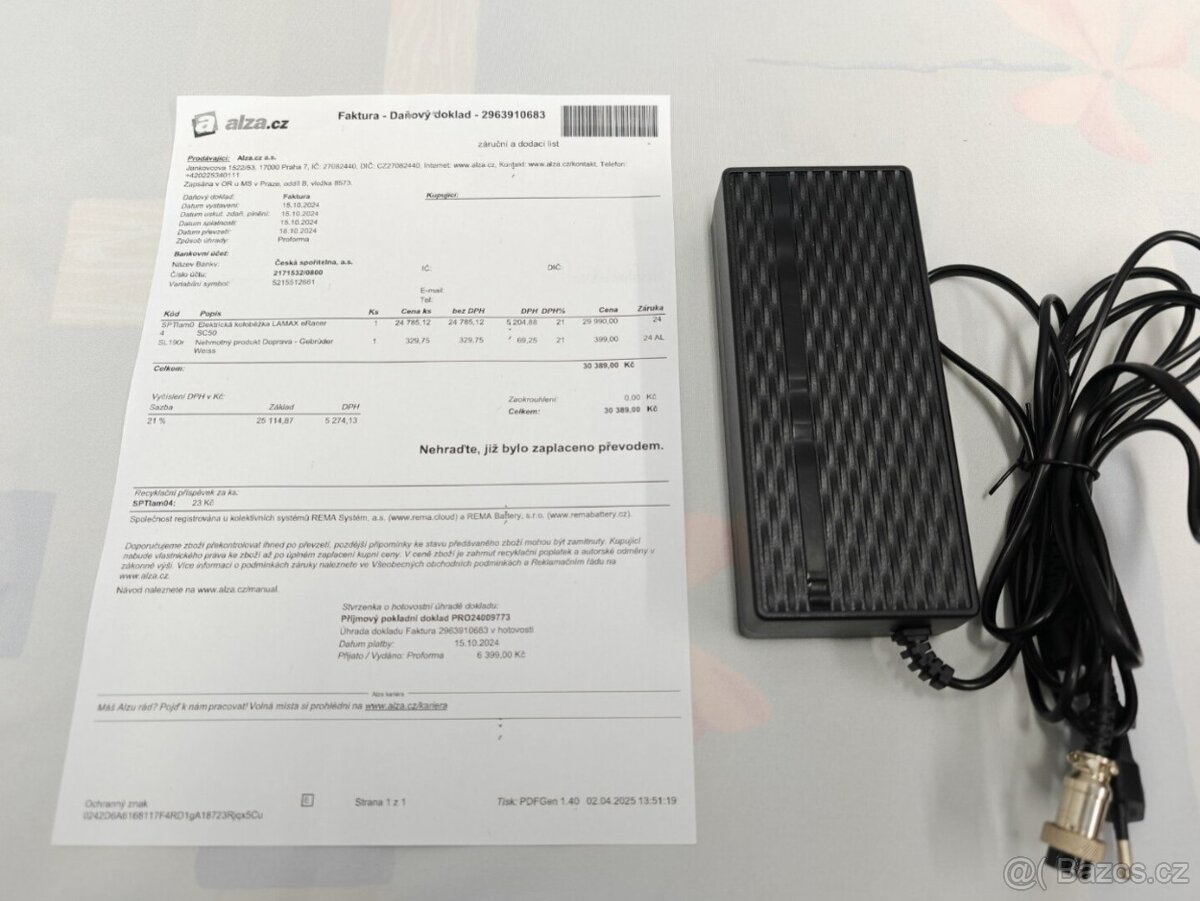 Elektrokoloběžka LAMAX eRacer SC50 - 6