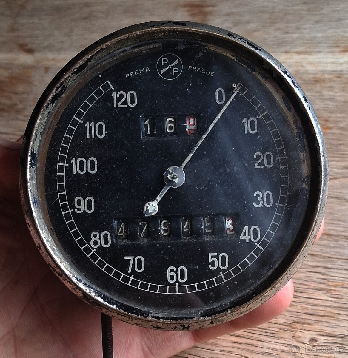 Pravotočivý tachometr 80mm - 6