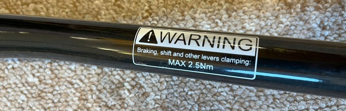 Karbonová řidítka Force Team Ultralight 760mm 31,8mm - 6