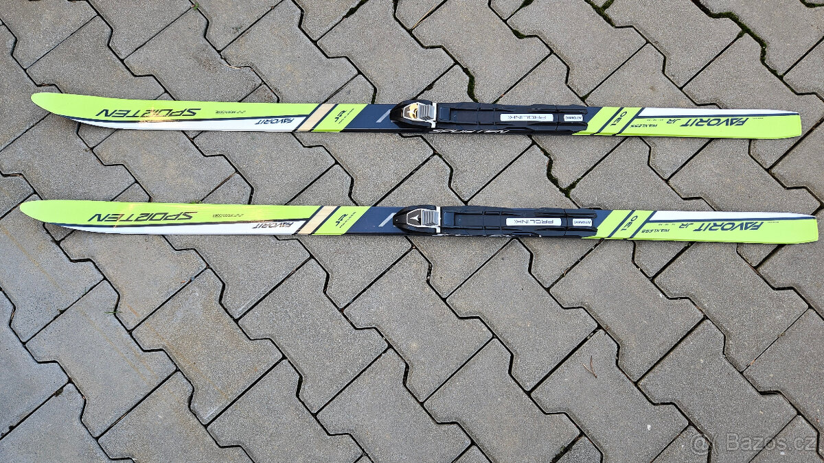 Dětské běžky 130 cm a boty vel.34 - 6