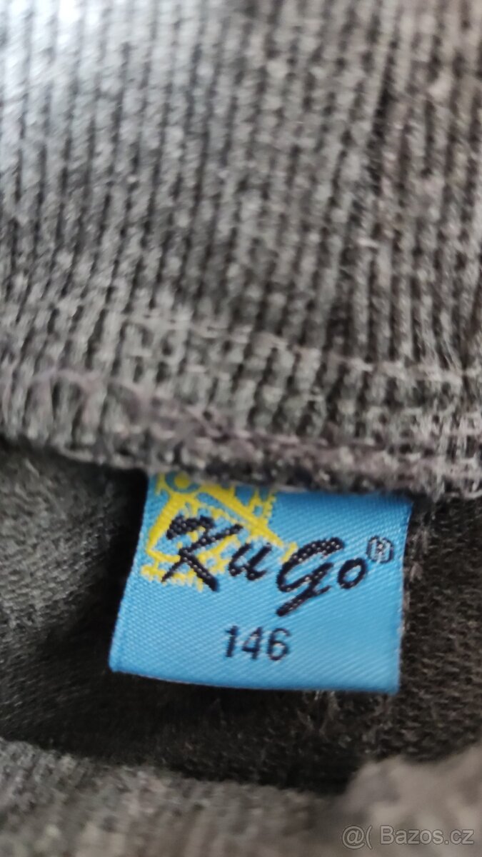 Chlapecké tepláky 2x Kugo 140, 146 - 6