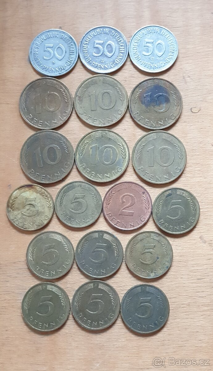 Mince Německo - SRN 60 ks. - 6