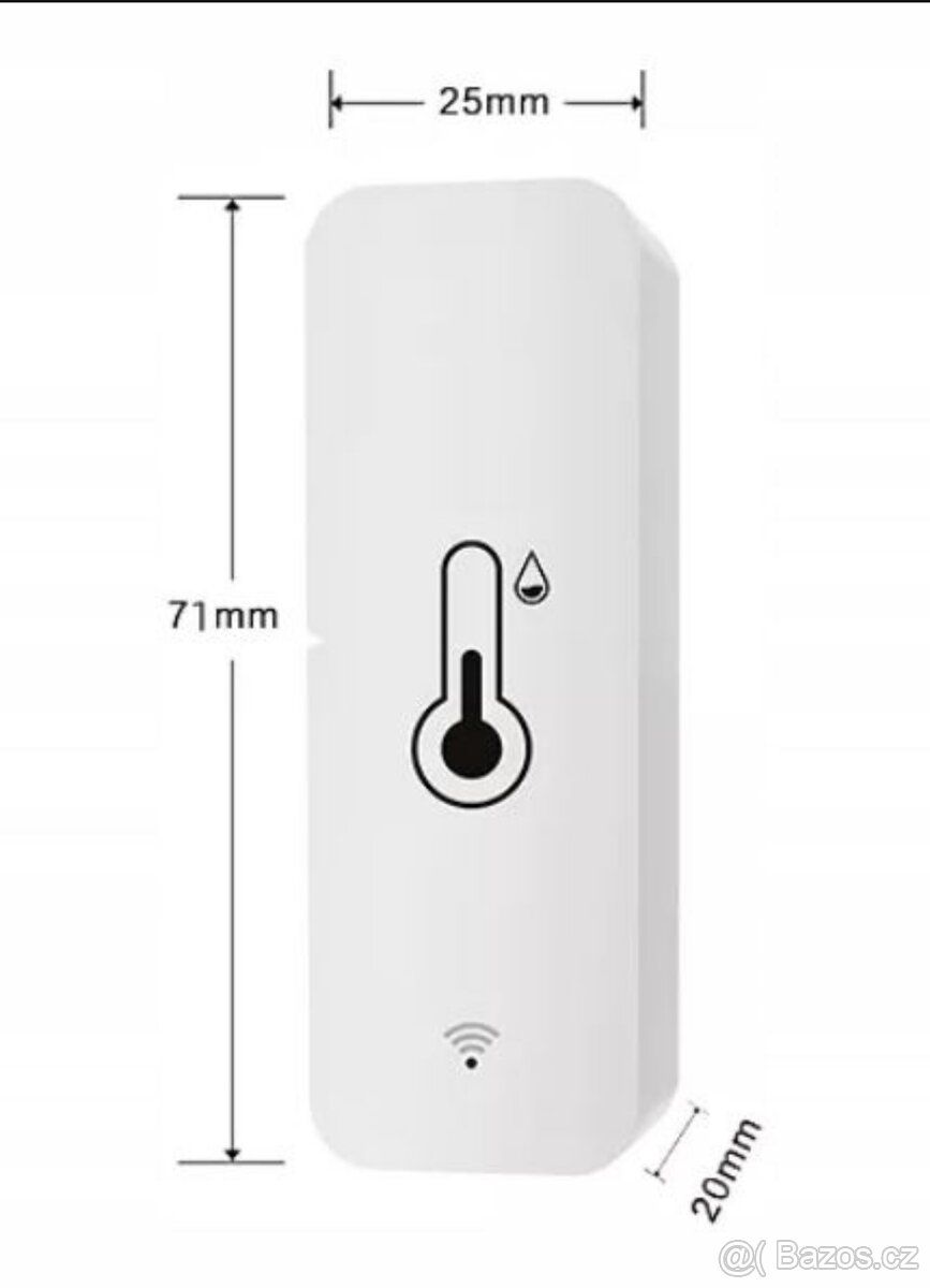 SENZOR TEPLOTY A VLHKOSTI CHYTRÝ Bluetooth TUYA, Smart LIFE - 6