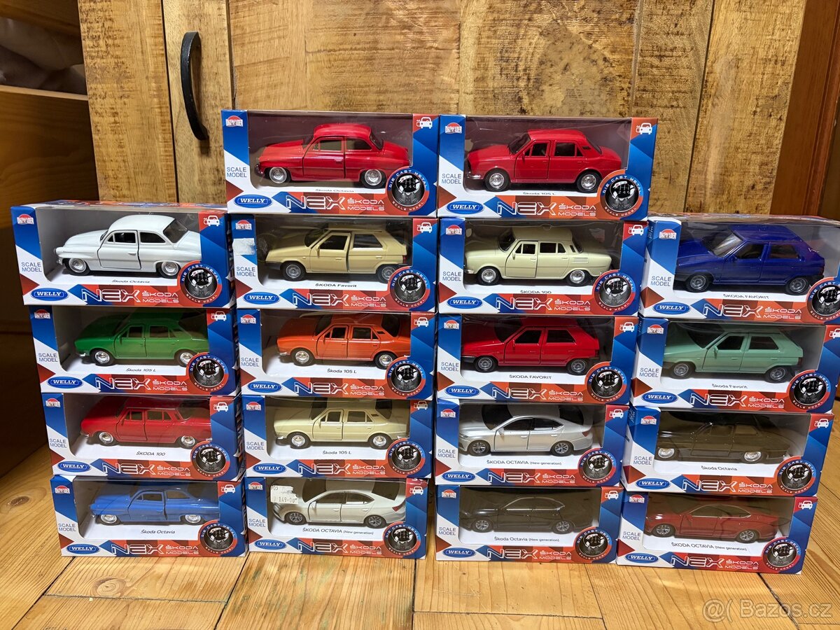 Modely aut welly 66 kusů - 6