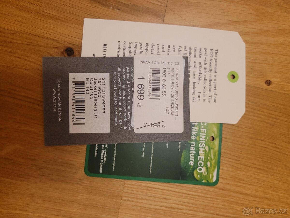 bunda na lyže 2117 dívčí - 6