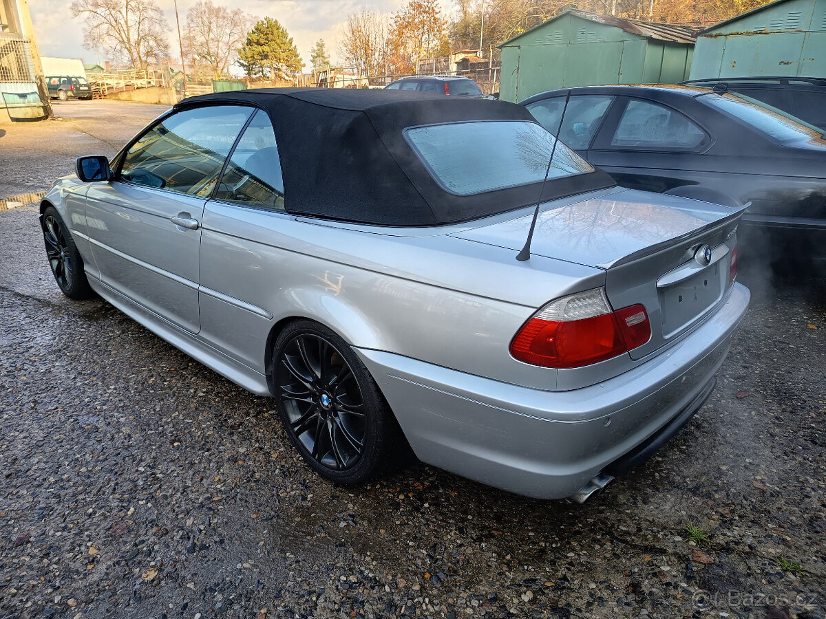 Bmw e46 330Ci cabrio VEŠKERÉ DÍLY Z VOZU - 6