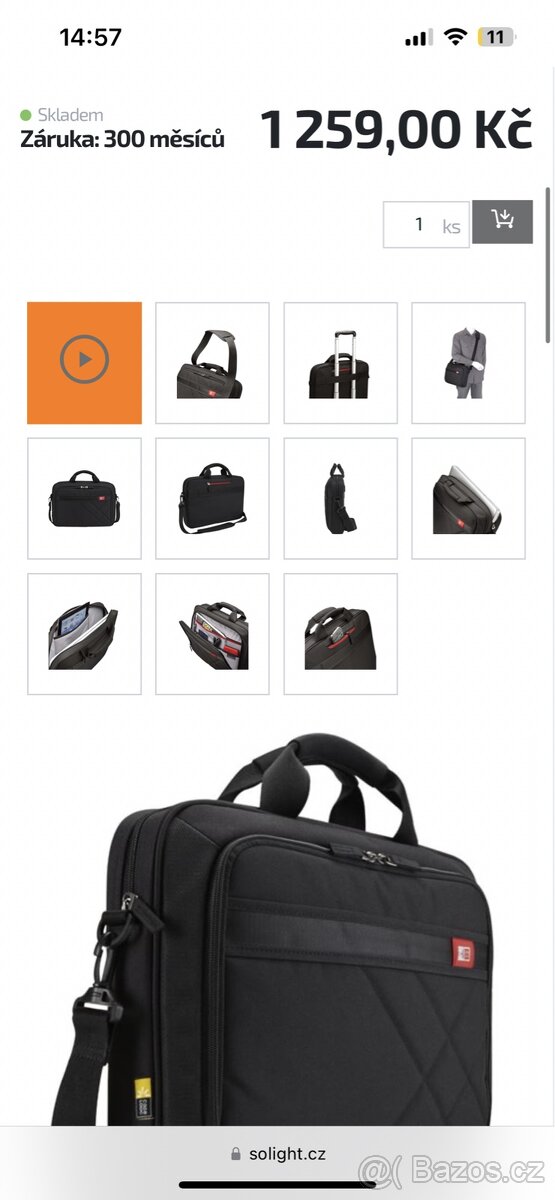 Case Logic brašna na notebook 46 cm - 6