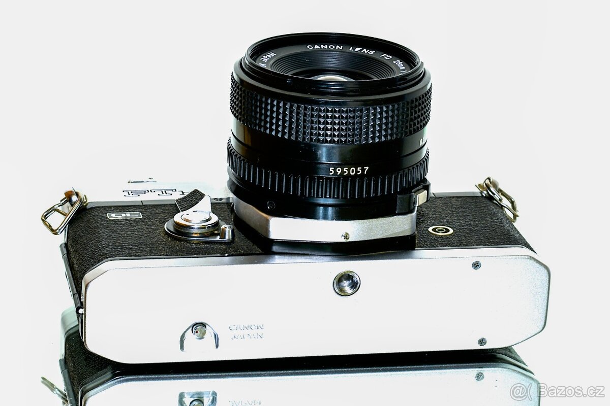 Canon FTb QL + Canon FD 2,8/28mm TOP STAV - 6