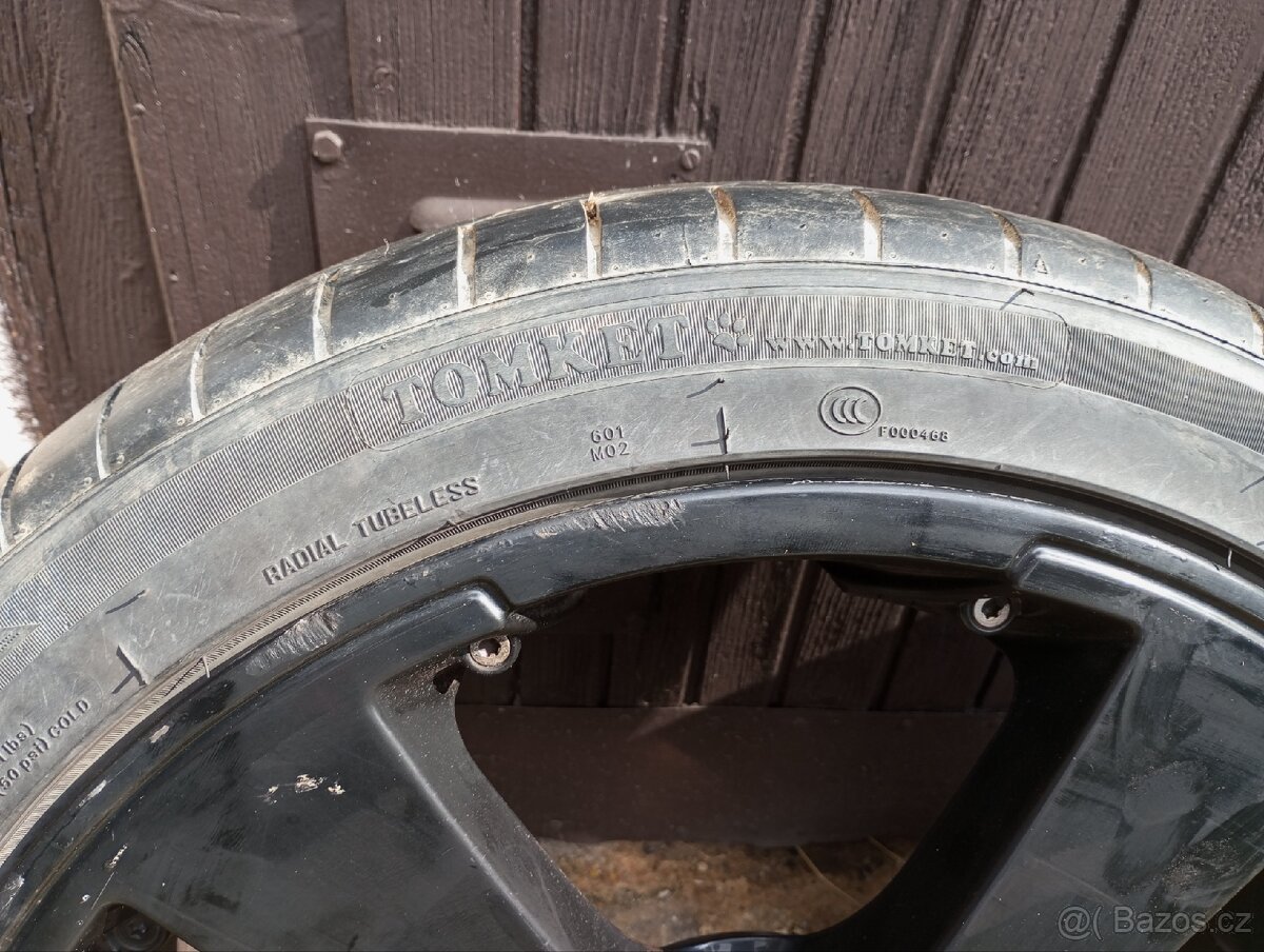 Al kola 5x112 R18 letní pneu - 6