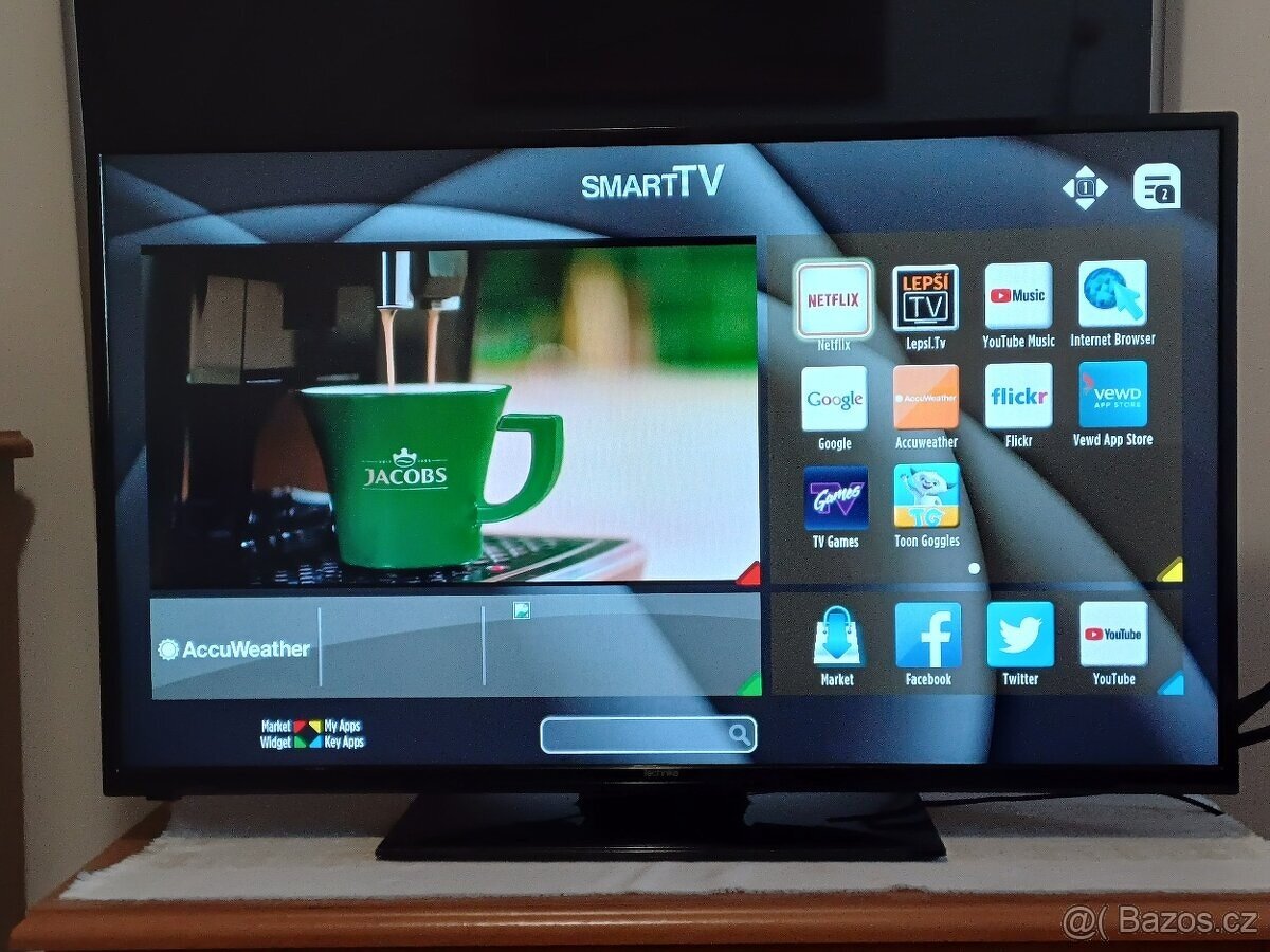 Smart TV 43"(109cm) - DVB-T2, Wi-Fi - - - 6