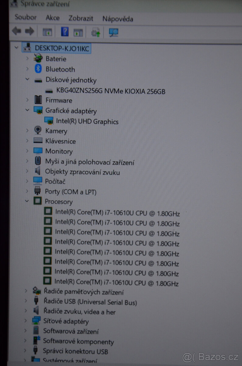 Dell latitude 5310 i7/16GB/SSD 256GB/záruka - 6