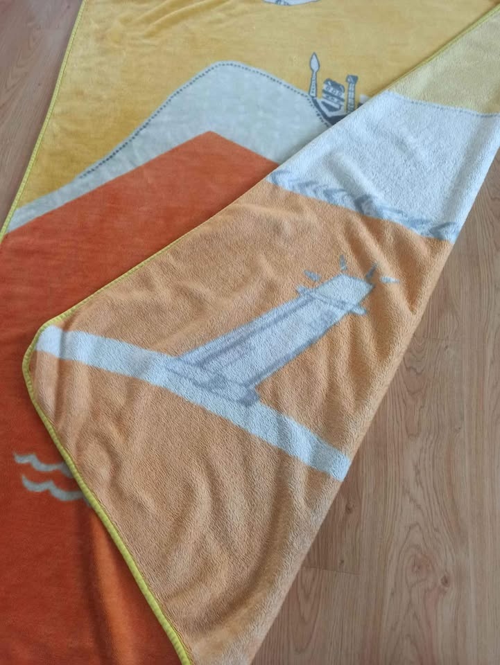 Deka 133x186cm a 163x210cm + ručníky 100%bavlna 92x48cm - 6