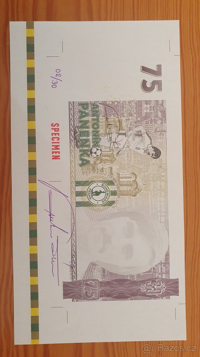 Antonin Panenka set 5 kusů z archu - 6