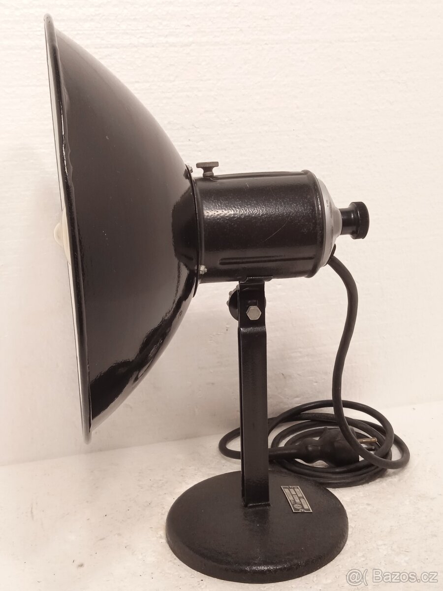 Industrial smaltované retro světlo - OK stav - 6