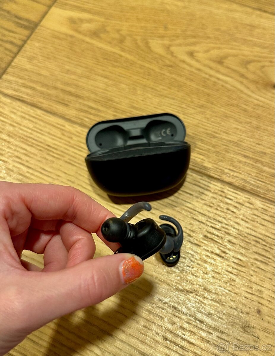 Sony sluchátka True Wireless WF-SP800N, černá - 6