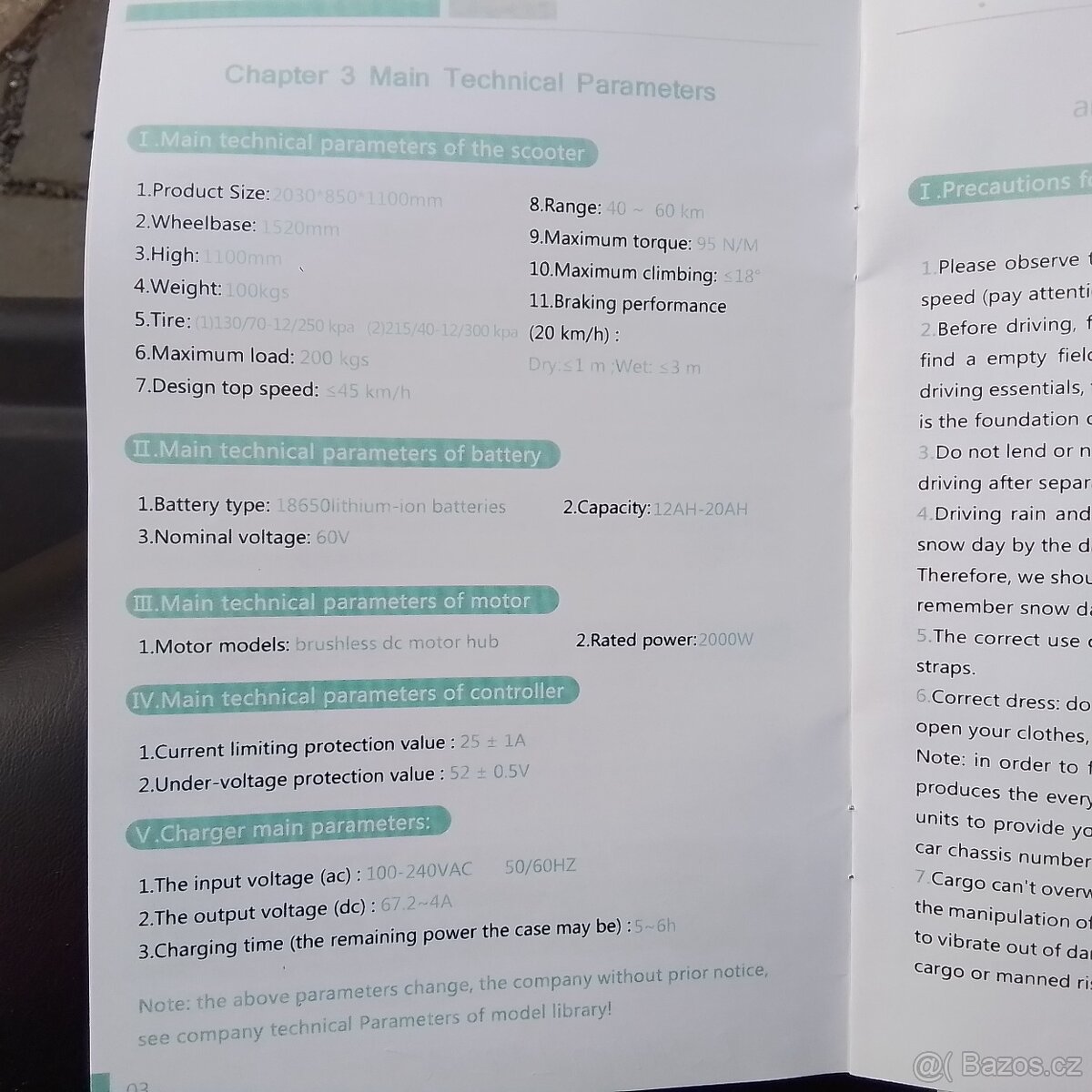 Elektrokolobéžka chopper - 6