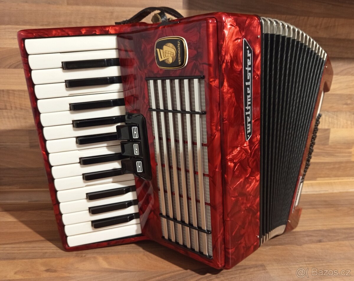 Akordeon (harmonika, heligonka) Weltmeister - 6