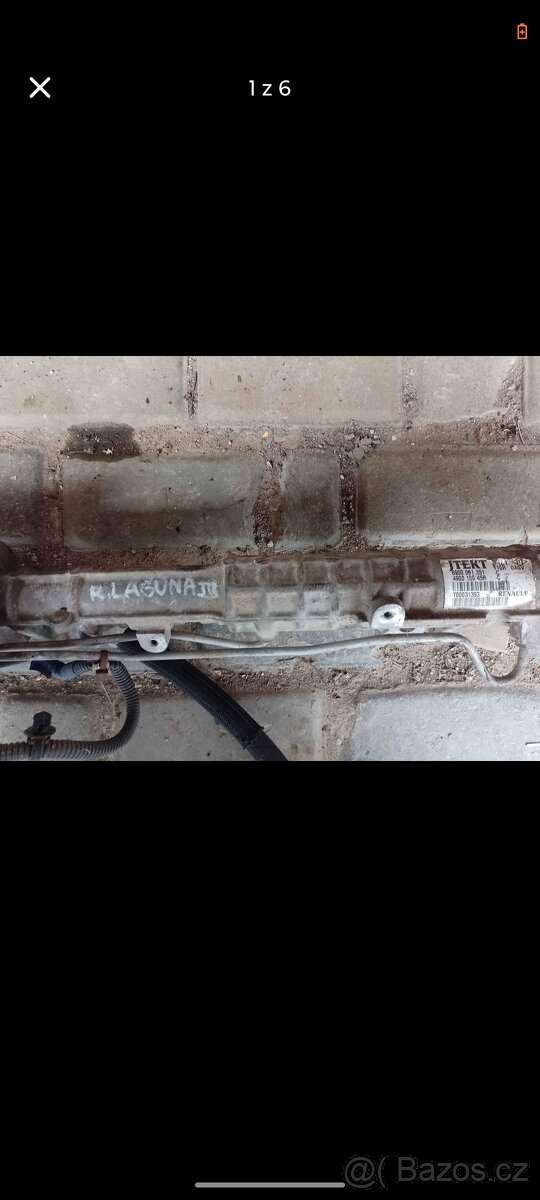 Hřeben řízení Renault - 6