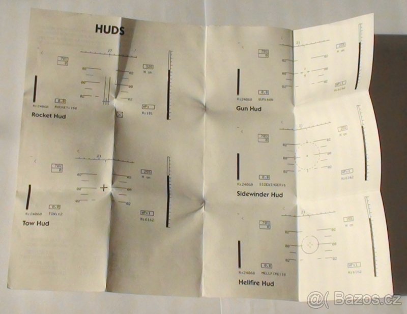 2 PC HRY - COMANCHE 4, AHX-1 - 6