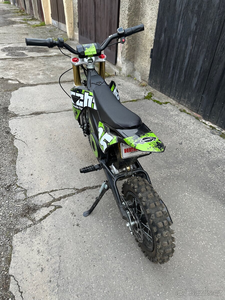 Akumulátorová minicross - HECHT 59100 GREEN - 6