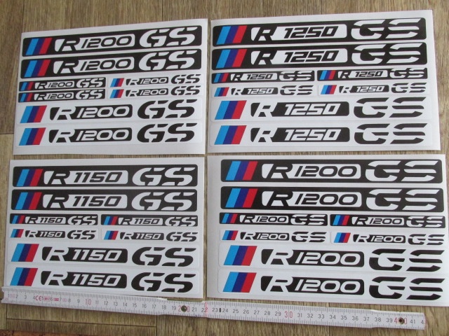 Samolepka sady na BMW GS - 6