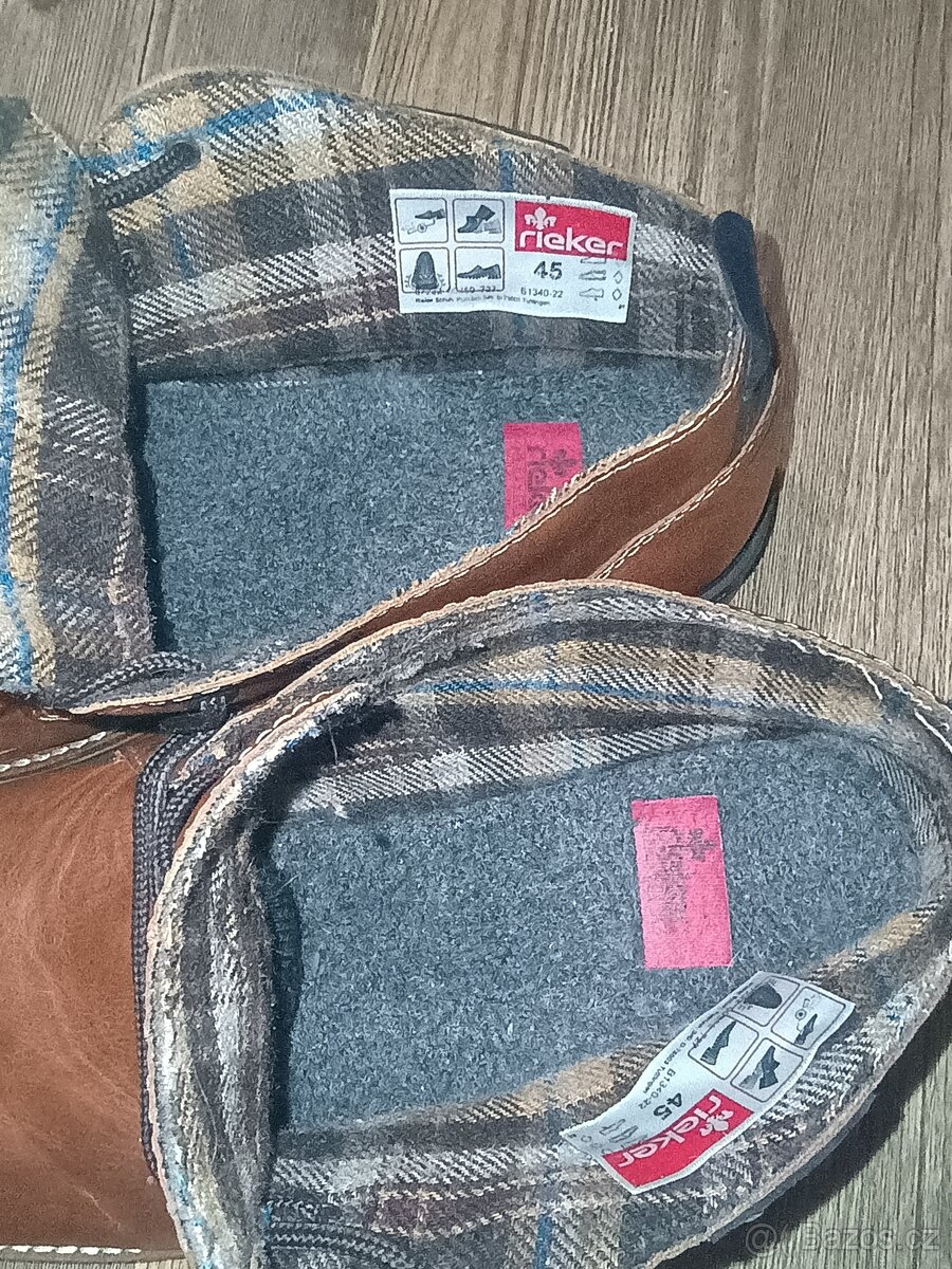 Prodám kotníčkové boty Rieker - 6