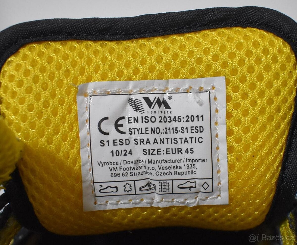 Pracovní boty, sandál, vel. 45 - 6