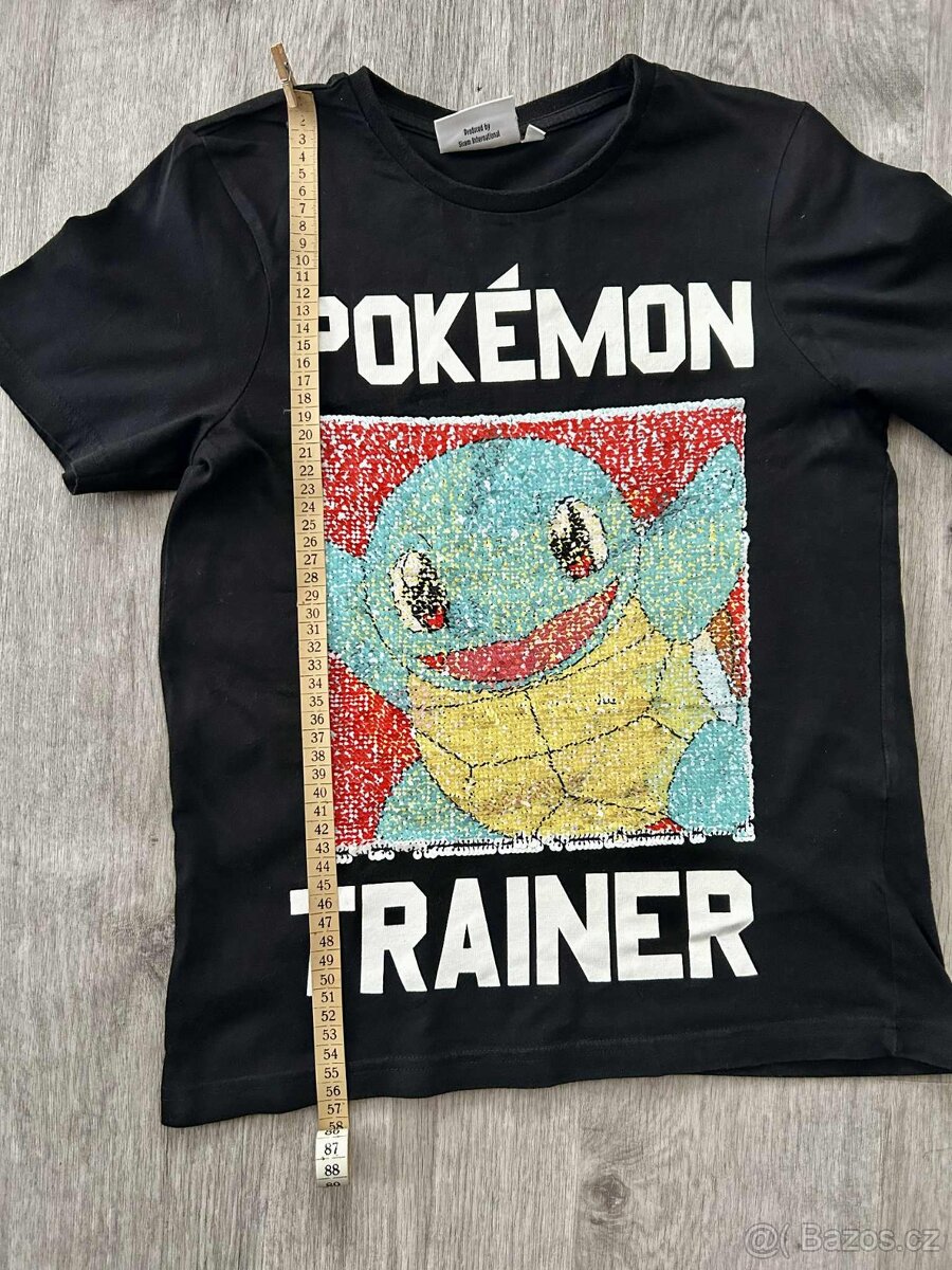 Prodám tričko Pokémon vel.158/164, zn. C&A - 6