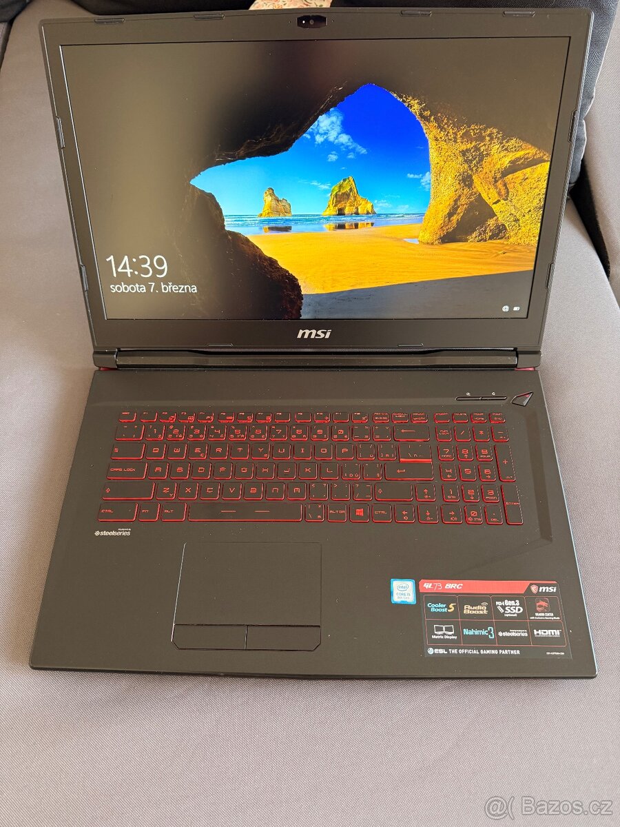 Herní notebook MSI GL73 8RC - 6
