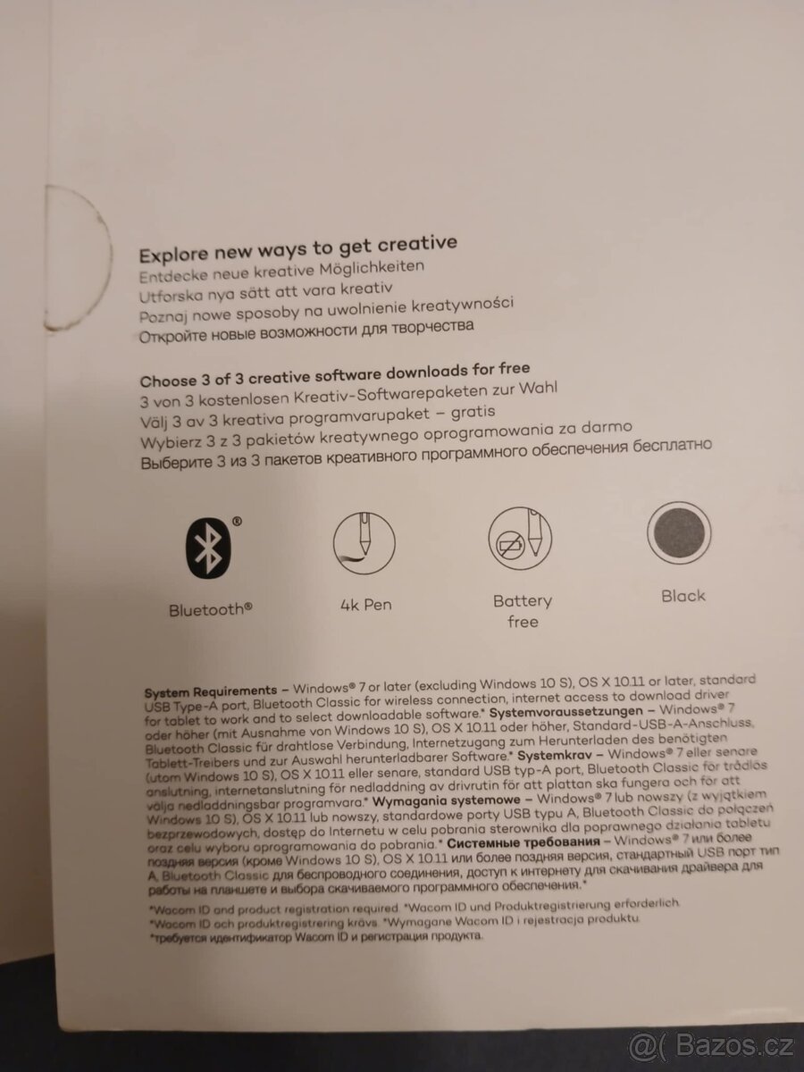 Prodám grafický tablet one by WACOM - 6