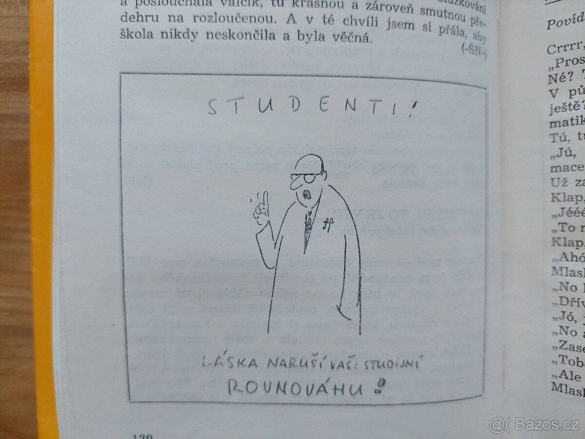 Karel Štorkán - Sbohem, maturito, ilustrace Jiránek - SLEVA - 6