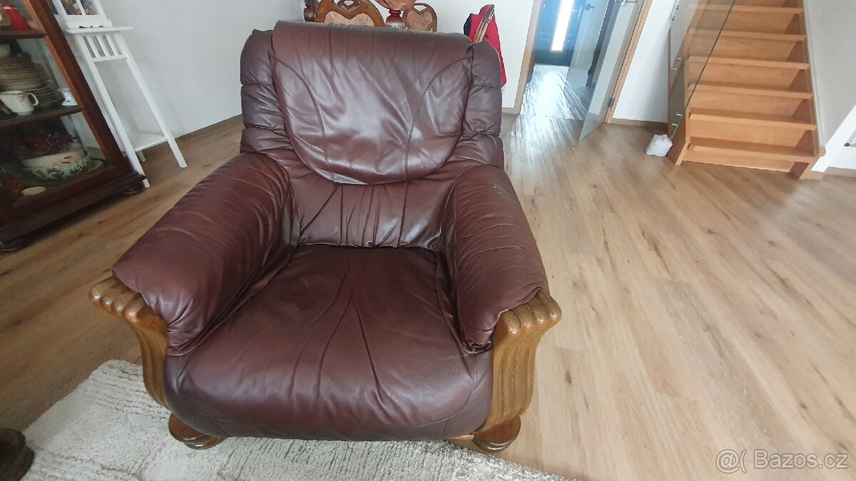 Kožená sedací souprava - 6