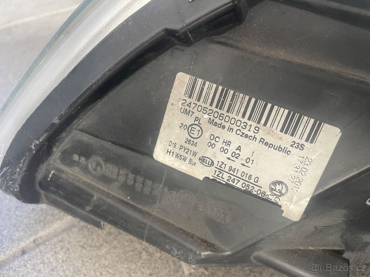 Sada xenon přední světla Octavia 2 - 6